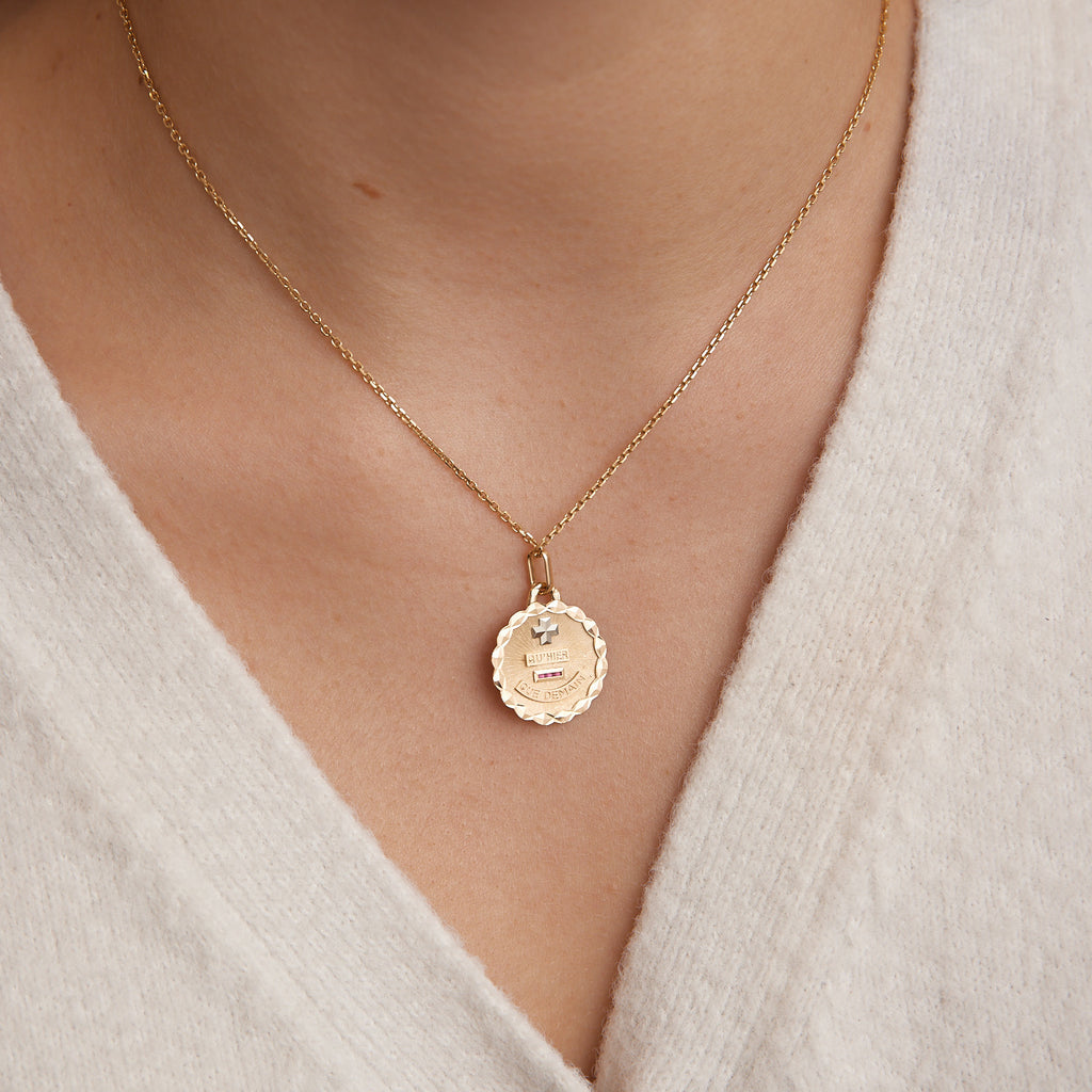 Médaille d'amour AUGIS en or