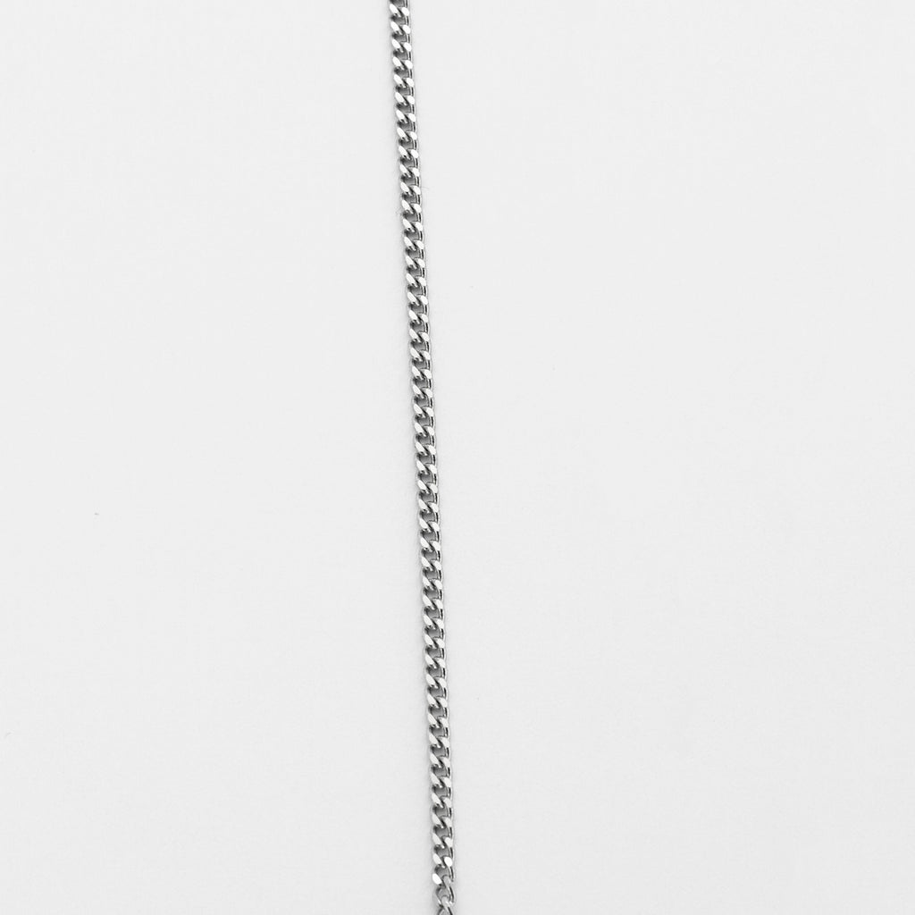 Collier Ailes grand model en or blanc et diamants