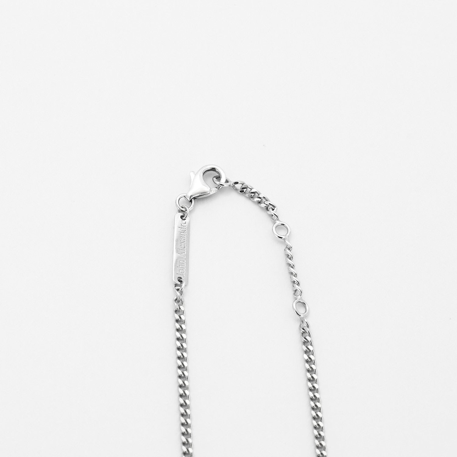 Collier Ailes grand model en or blanc et diamants