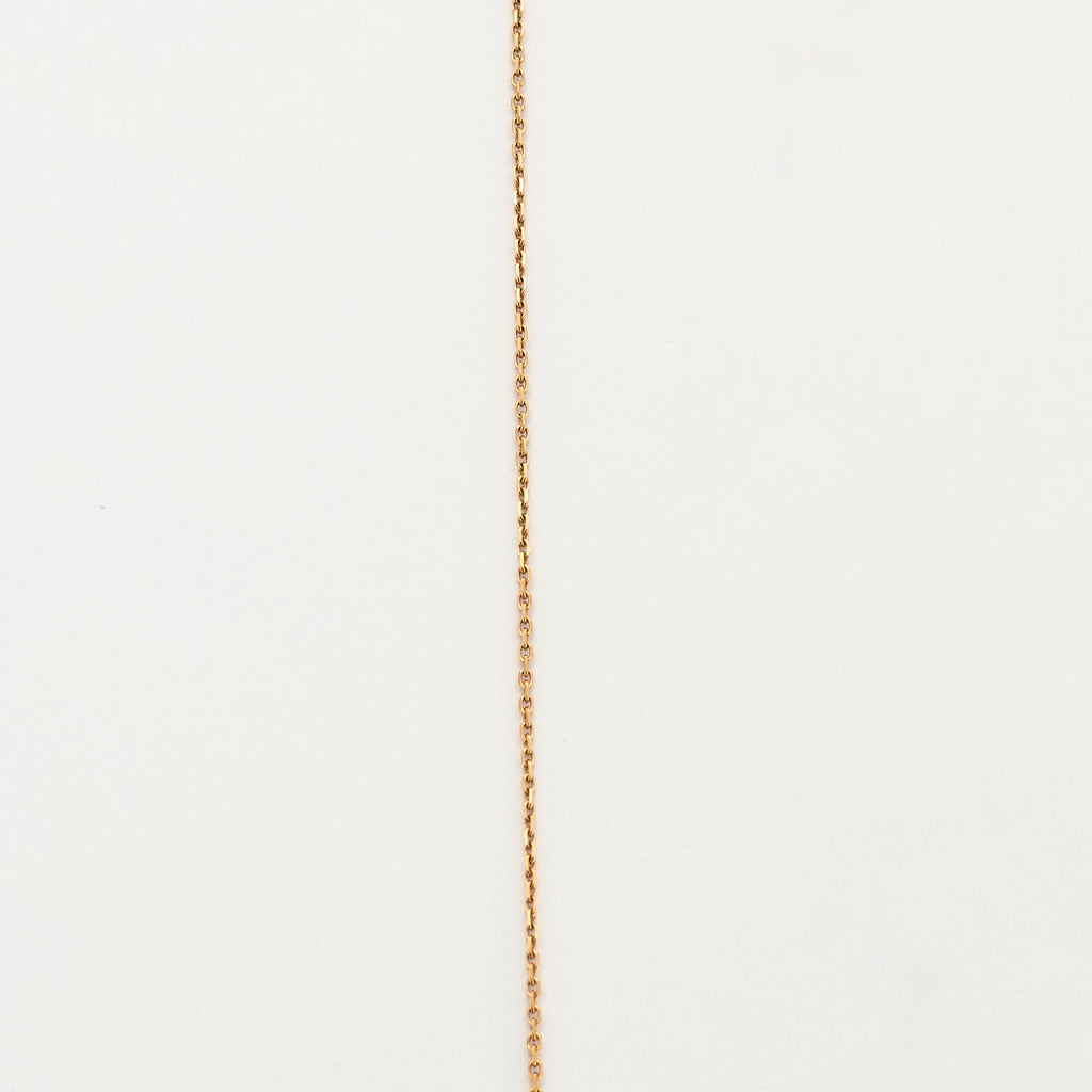 Collier Ailes petit model en or rose et diamants