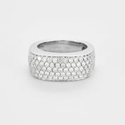 Bague "Mauboussin" Sophia en or blanc et diamants