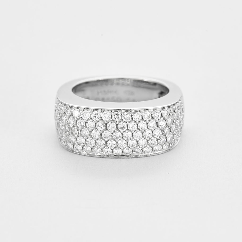 Bague "Mauboussin" Sophia en or blanc et diamants