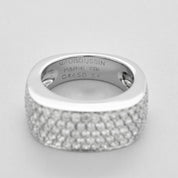 Bague "Mauboussin" Sophia en or blanc et diamants