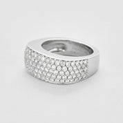 Bague "Mauboussin" Sophia en or blanc et diamants