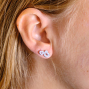 Boucles d'oreilles Pasquale Bruni or blanc et diamants
