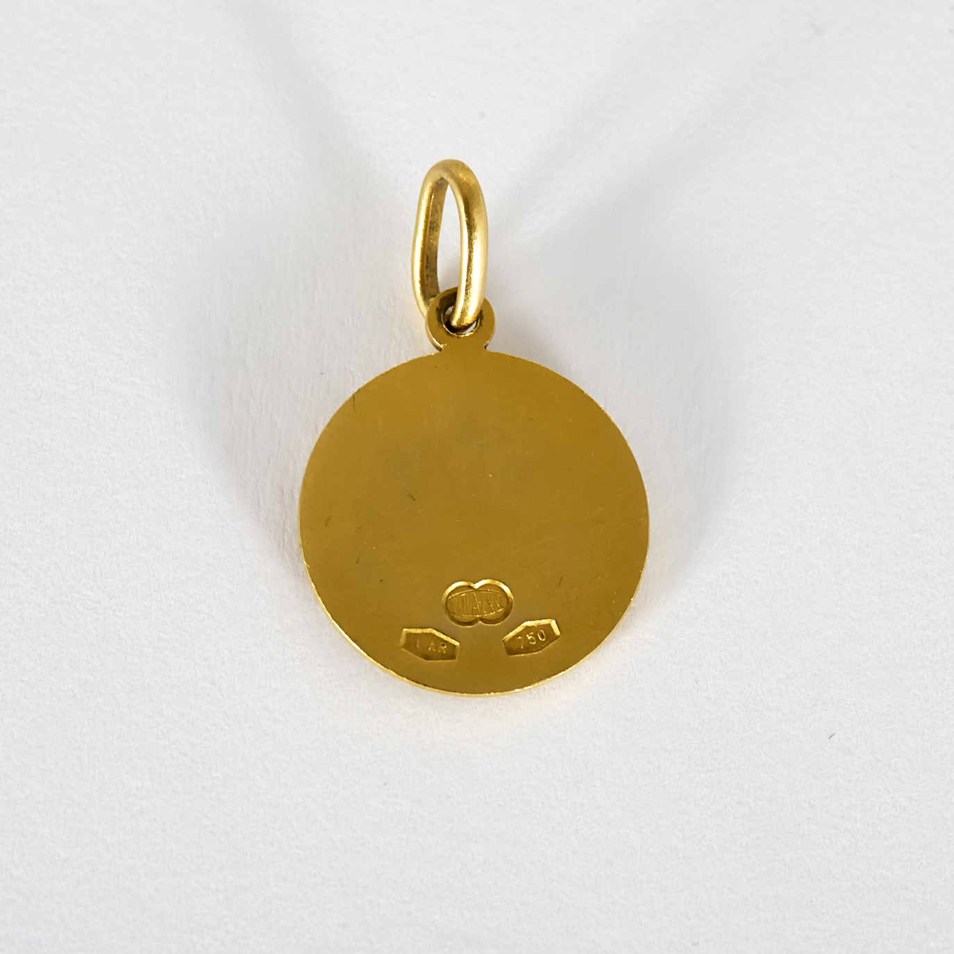 Médaille "Zodiaque" Lion en or jaune 18k.