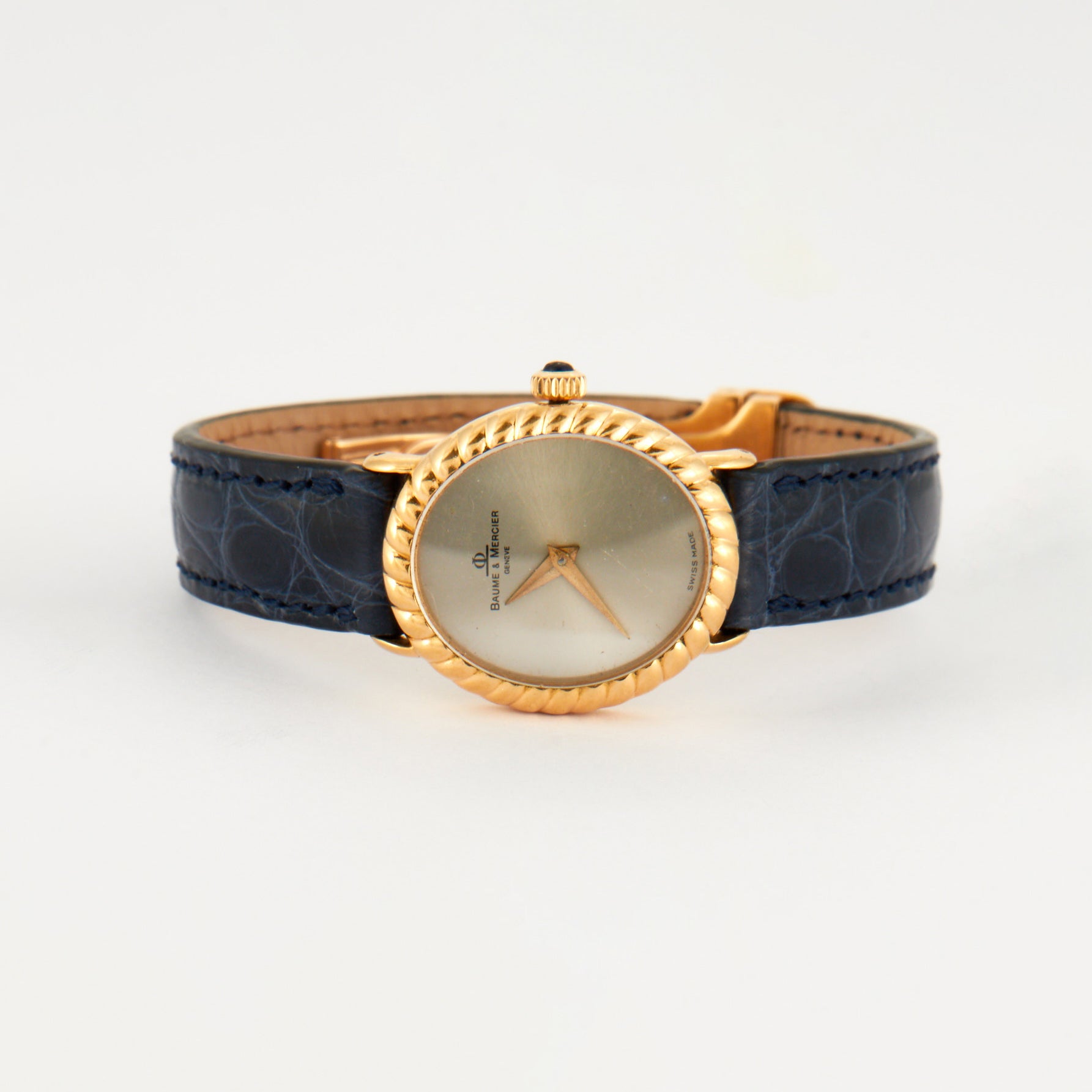 Montre vintage Baume & Mercier, or jaune