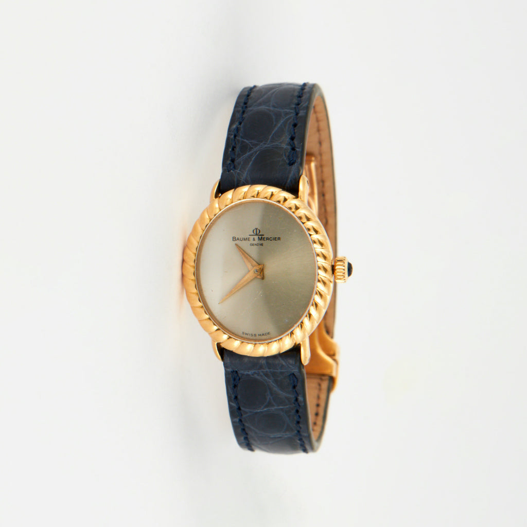 Montre vintage Baume & Mercier, or jaune