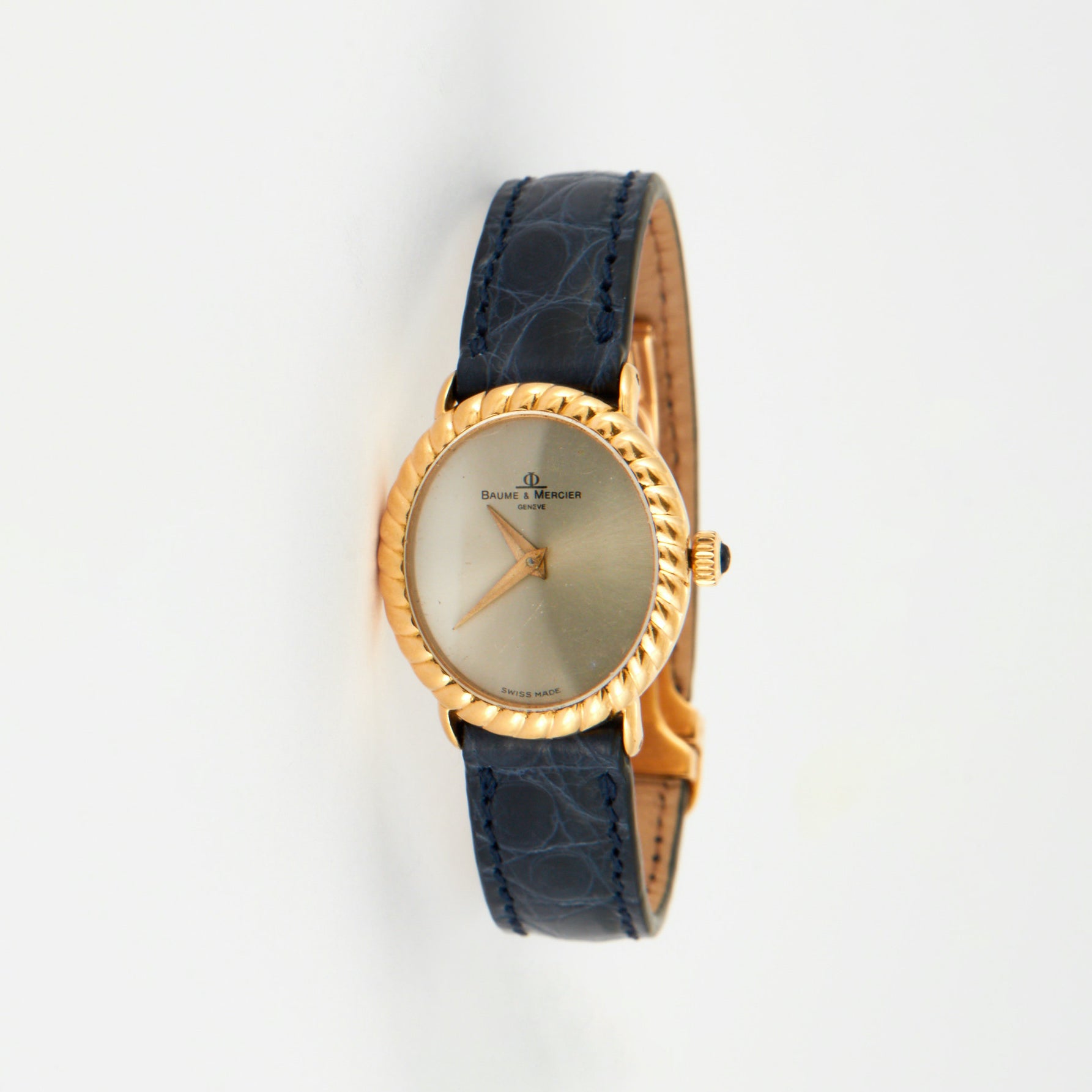 Montre vintage Baume & Mercier, or jaune