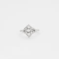 Bague en or blanc sertie de 3 diamants