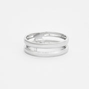 Bague Mauboussin "Etoilement Divine" en or blanc 18K et diamants