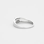 Solitaire Mauboussin "Chance of love No1" en or blanc et diamants