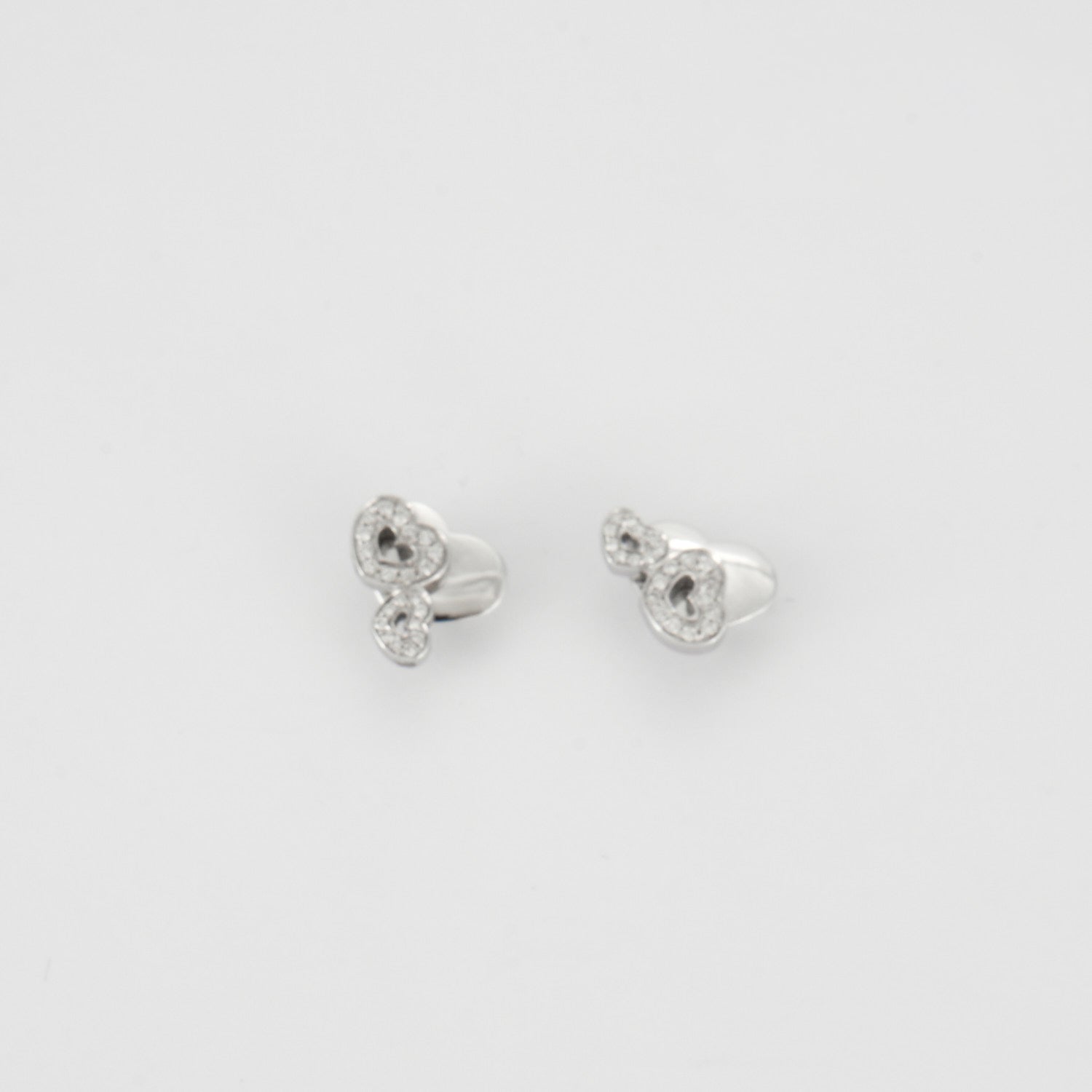 Boucles d'oreilles Pasquale Bruni or blanc et diamants