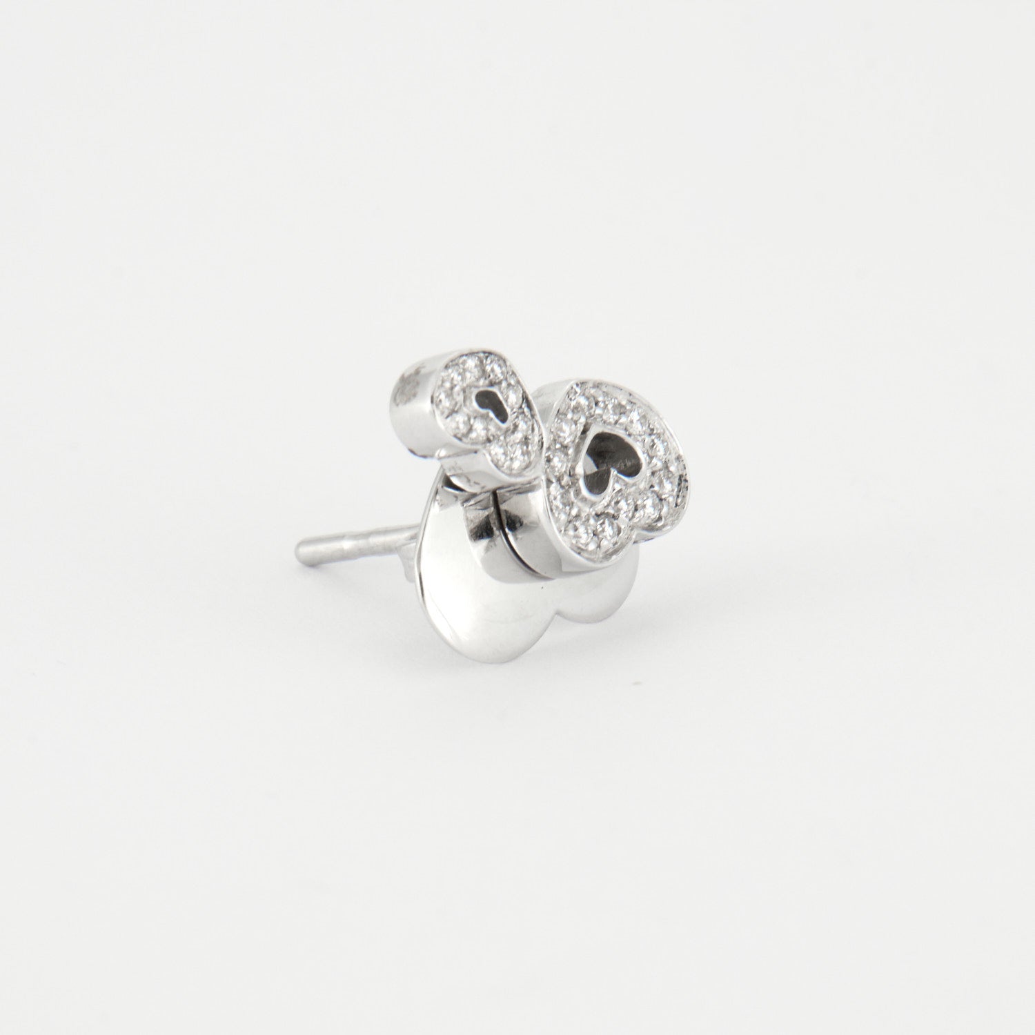 Boucles d'oreilles Pasquale Bruni or blanc et diamants