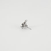 Boucles d'oreilles Pasquale Bruni or blanc et diamants