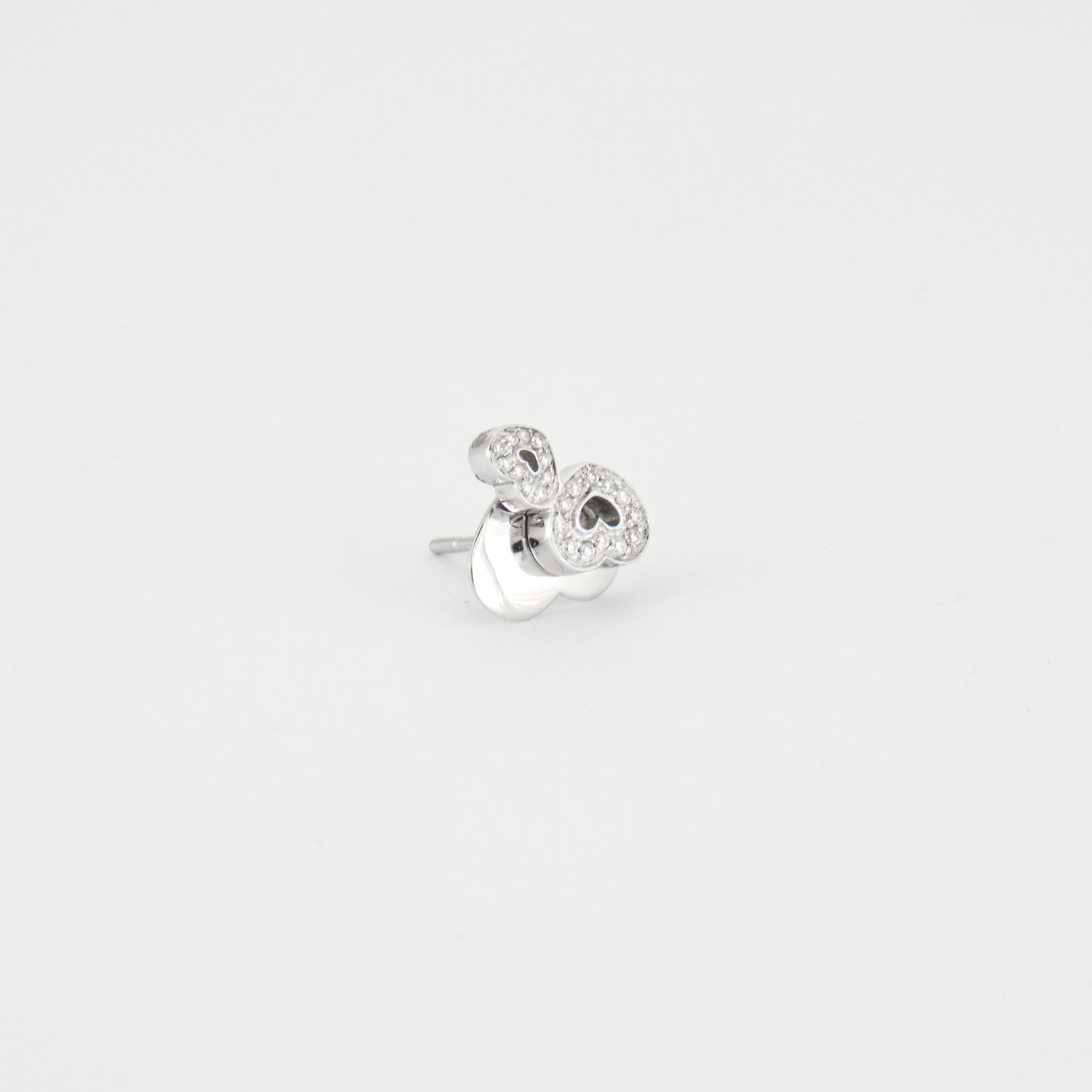 Boucles d'oreilles Pasquale Bruni or blanc et diamants