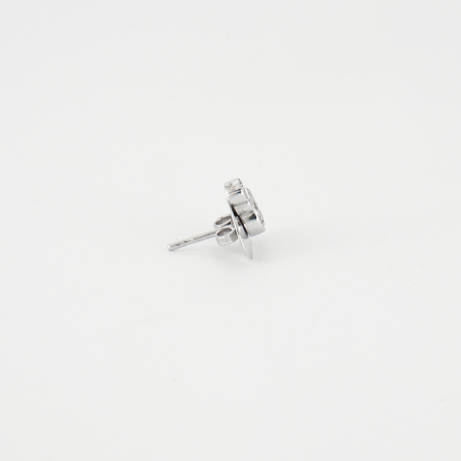 Boucles d'oreilles Pasquale Bruni or blanc et diamants