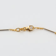 Chaine bicolore or jaune et or blanc