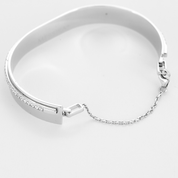 Bracelet Messika Kate Bangle en or blanc et diamants