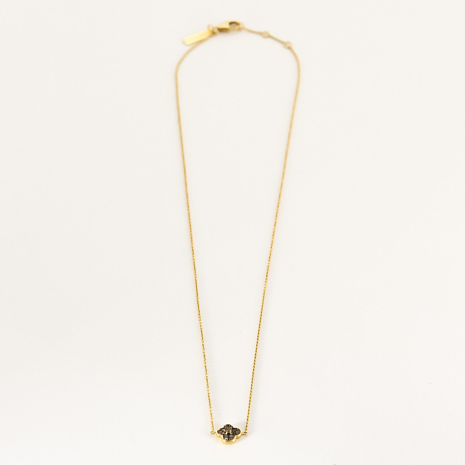 Collier Morganne Bello or jaune et améthystes.