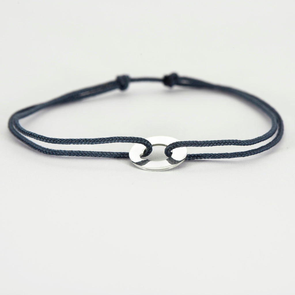 Bracelet Dinh Van Cible en or blanc