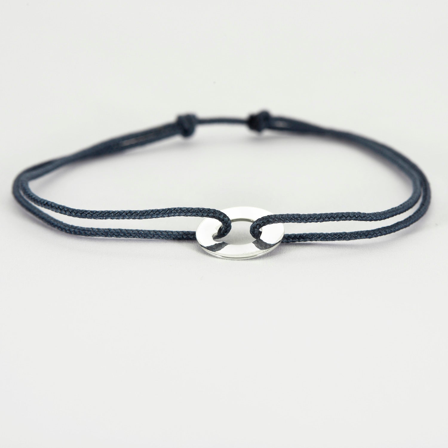 Bracelet Dinh Van Cible en or blanc