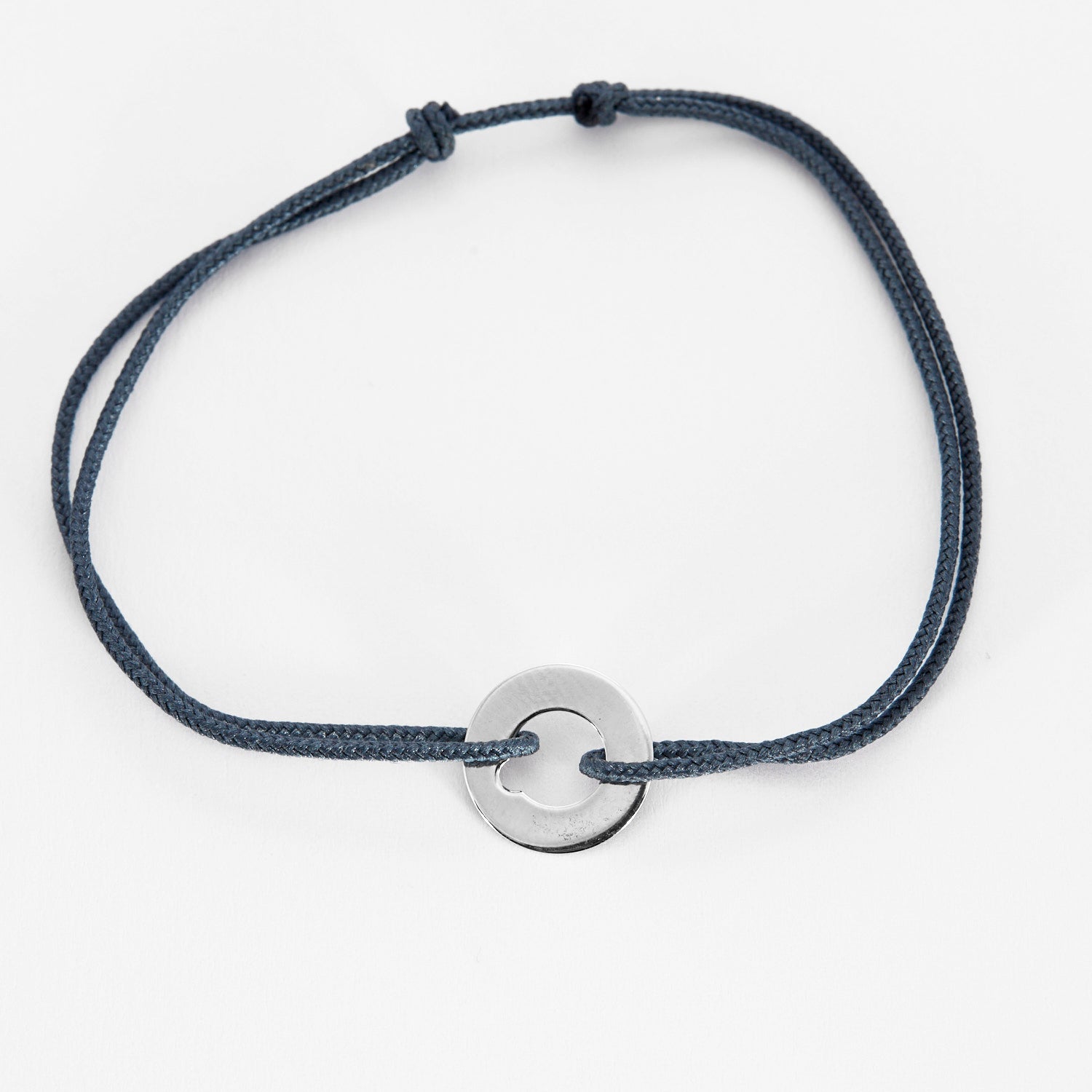 Bracelet Dinh Van Cible en or blanc