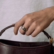 Bague "Possession" PIAGET or blanc et diamants.