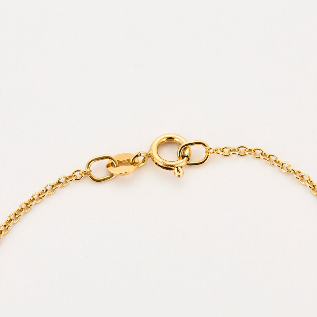 Collier en or, diamants, saphir, rubis et émeraude.