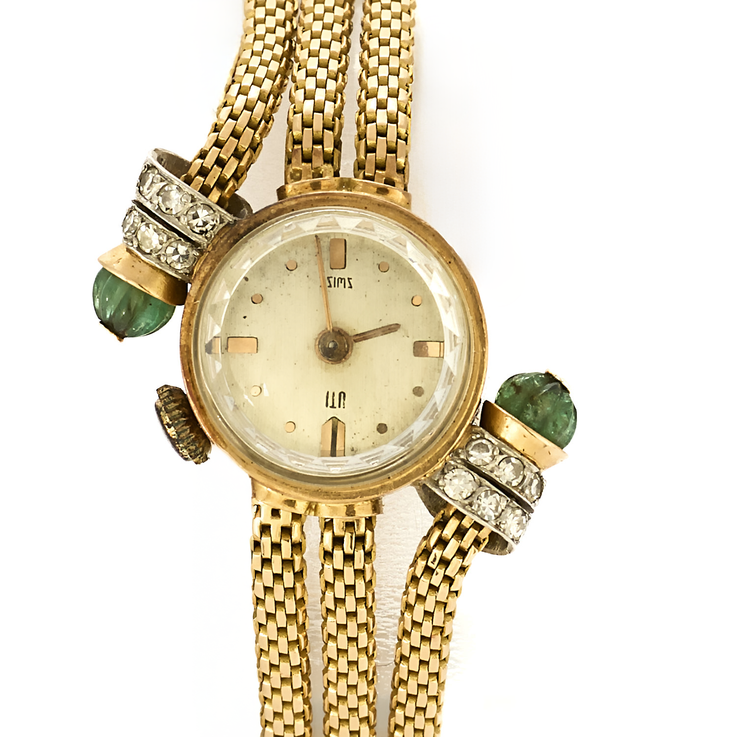 Montre ancienne UTI en or jaune
