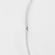 Collier MESSIKA model "Sofia" en or blanc et diamants.