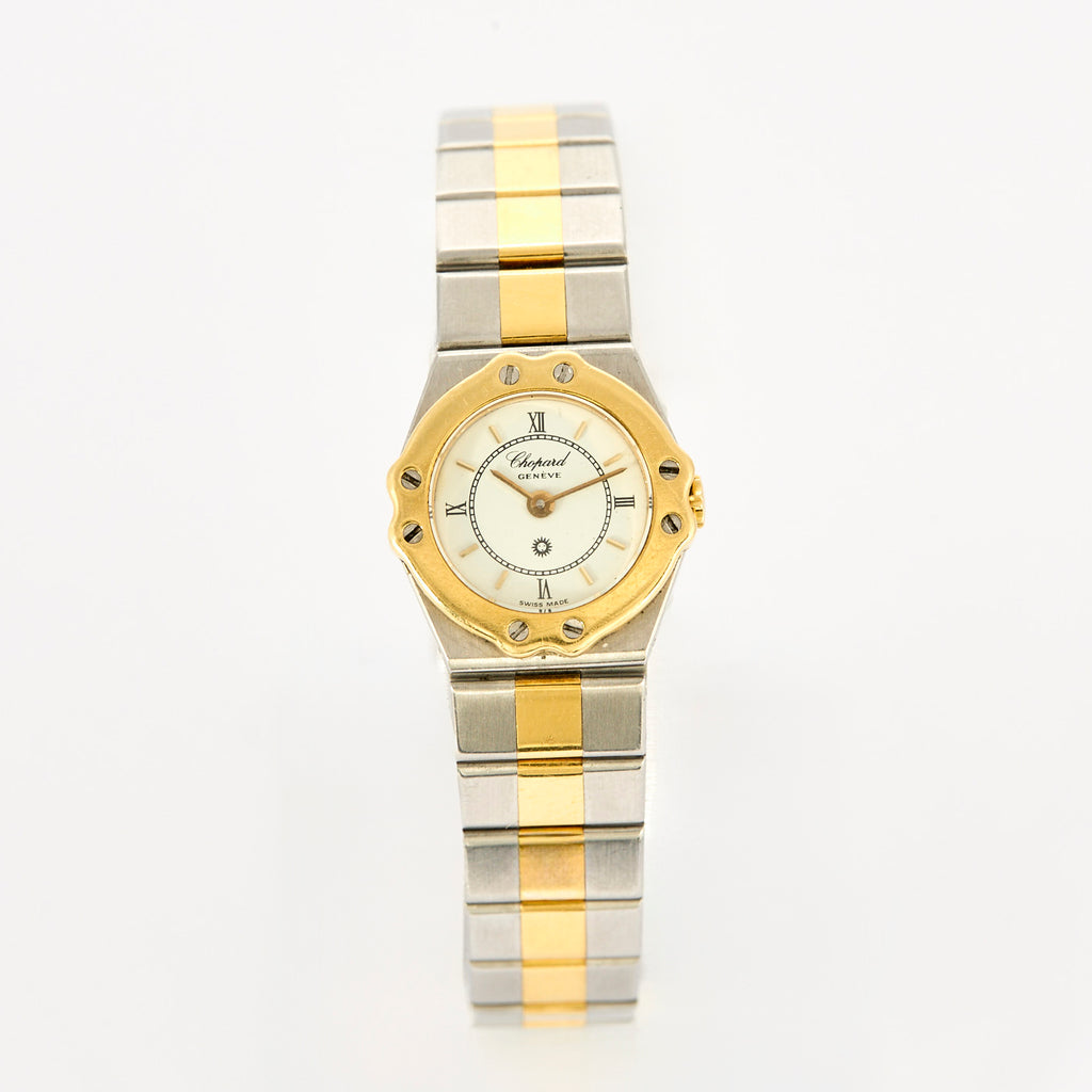 Montre Vintage CHOPARD "St Moritz" Or et Acier.