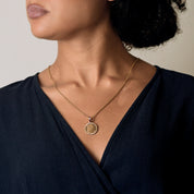 Pendentif en or jaune pièce de 10Fr
