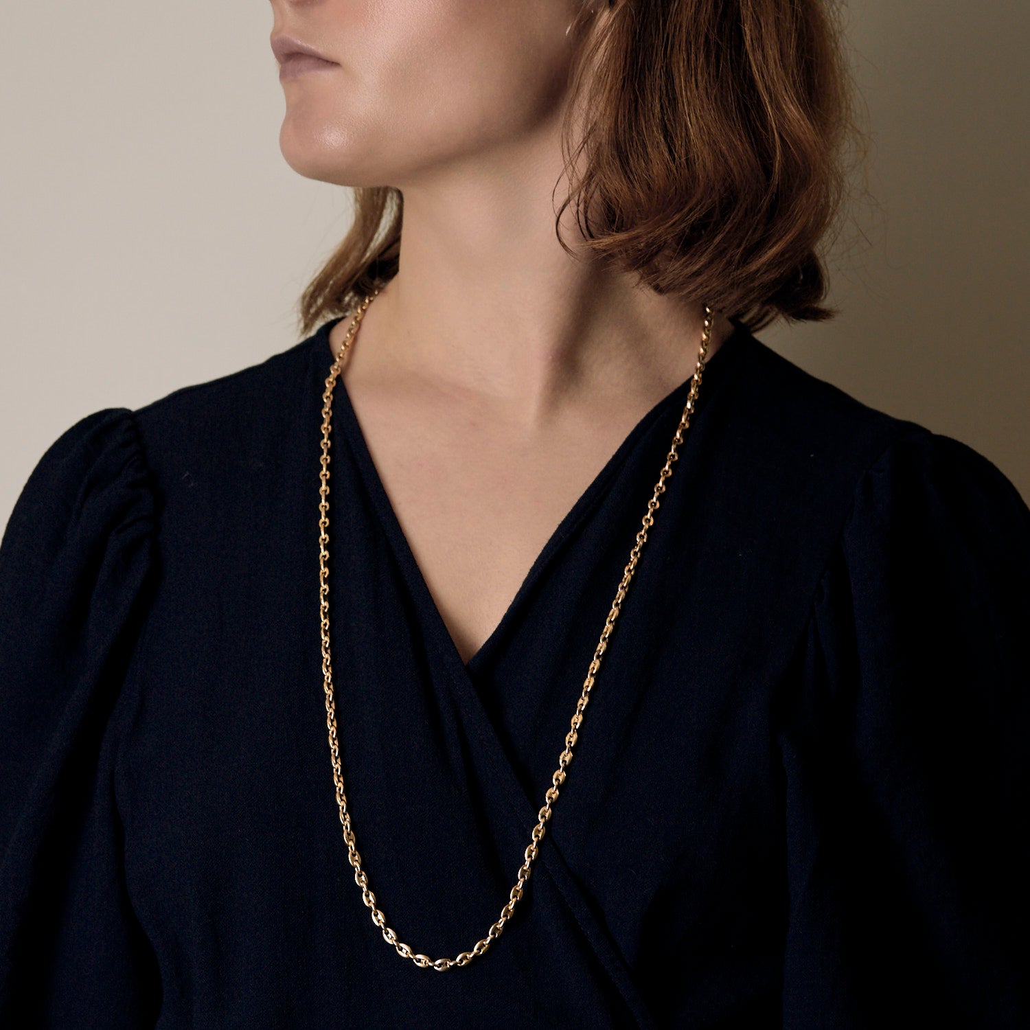 Chaine grains de café CARTIER