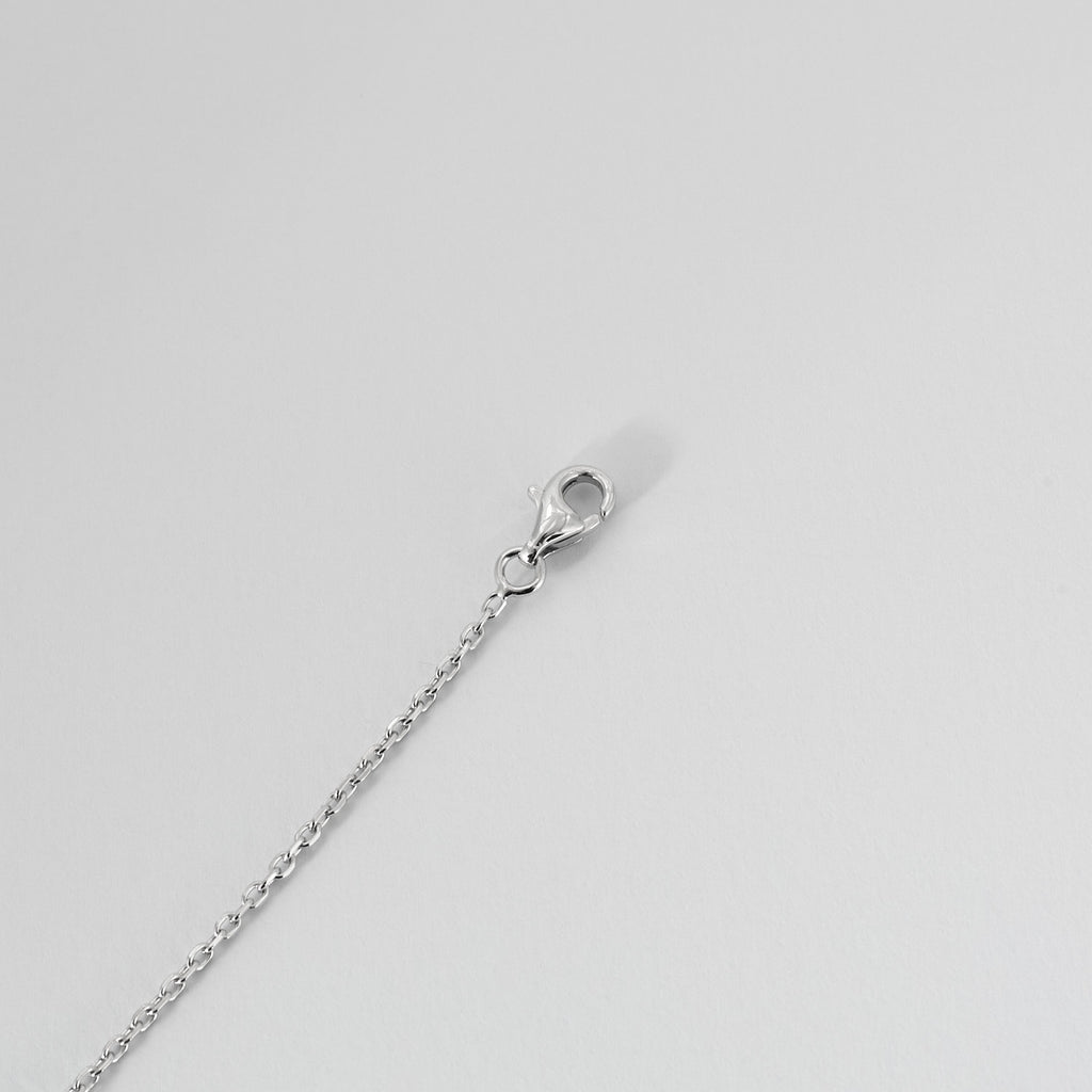 Bracelet diamants princesses en or blanc