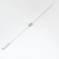 Bracelet infini en or blanc et diamants