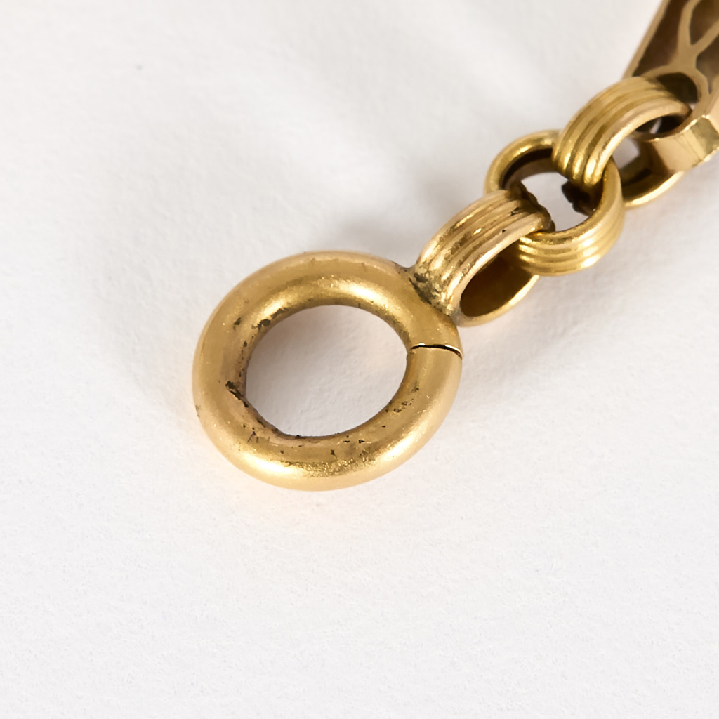 Chaine de montre gousset en or 18k