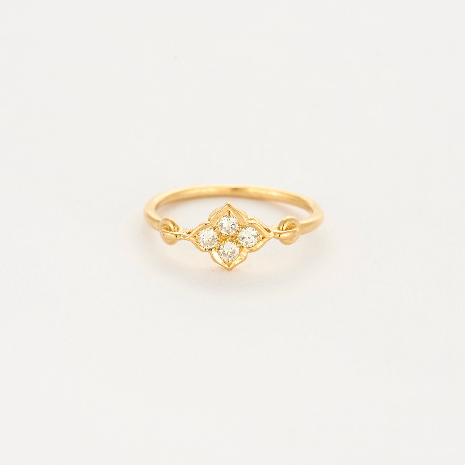 Bague Cartier "Inde Mystérieuse" en or jaune et diamants