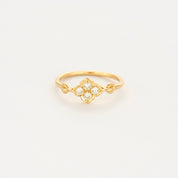 Bague Cartier "Inde Mystérieuse" en or jaune et diamants