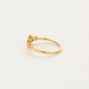 Bague Cartier "Inde Mystérieuse" en or jaune et diamants