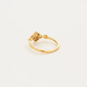 Bague Cartier "Inde Mystérieuse" en or jaune et diamants