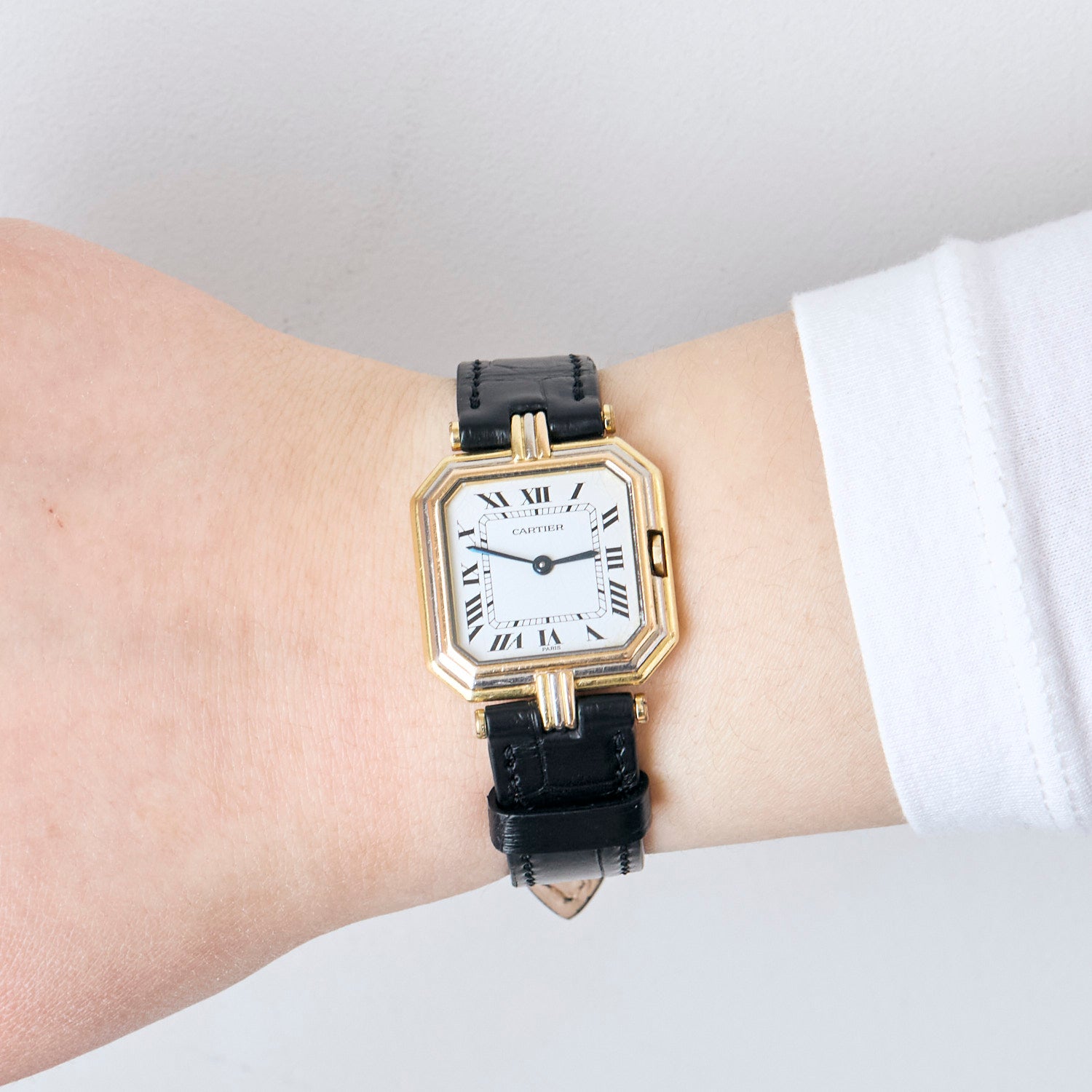 Montre Cartier Ceinture Trinity en or