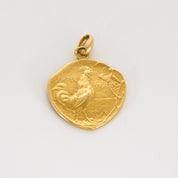 Médaille Vercingétorix & Coq en or jaune