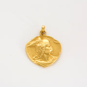 Médaille Vercingétorix & Coq en or jaune
