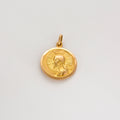 Médaille Vierge & Jésus en or jaune