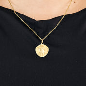 Médaille Vercingétorix & Coq en or jaune