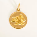 Médaille "Zodiaque" Balance en or jaune 18k