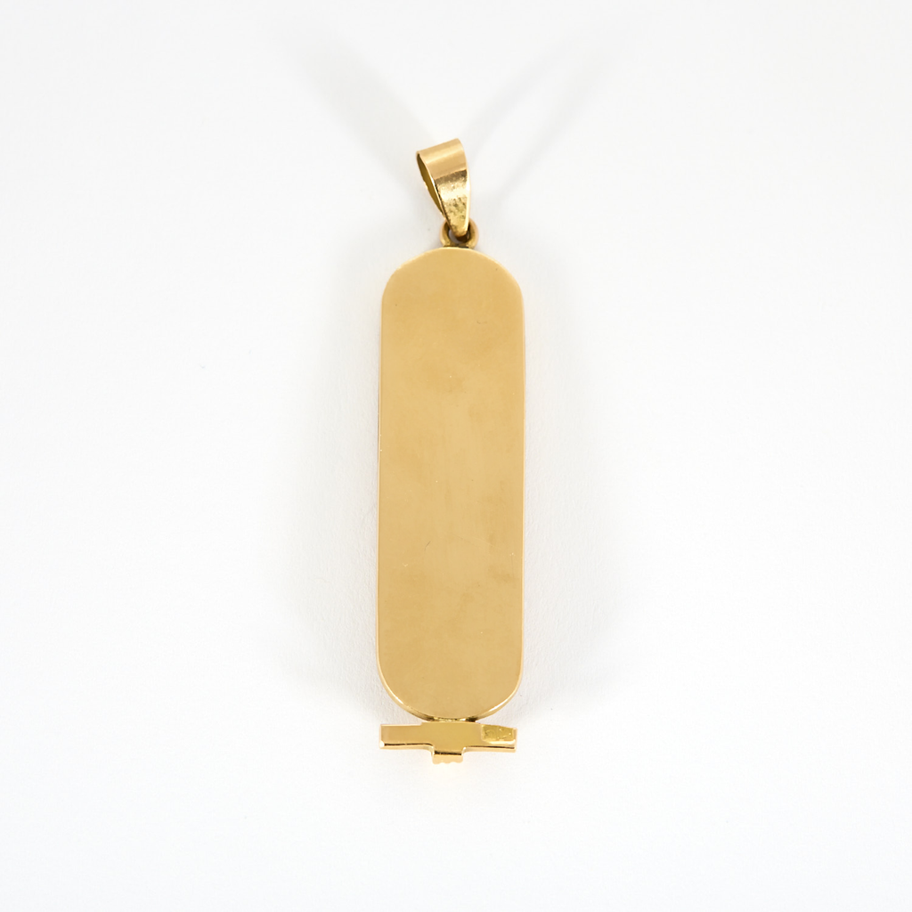 Pendentif Cartouche Égyptien en or jaune