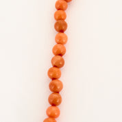 Collier ancien en corail perles 8-5mm