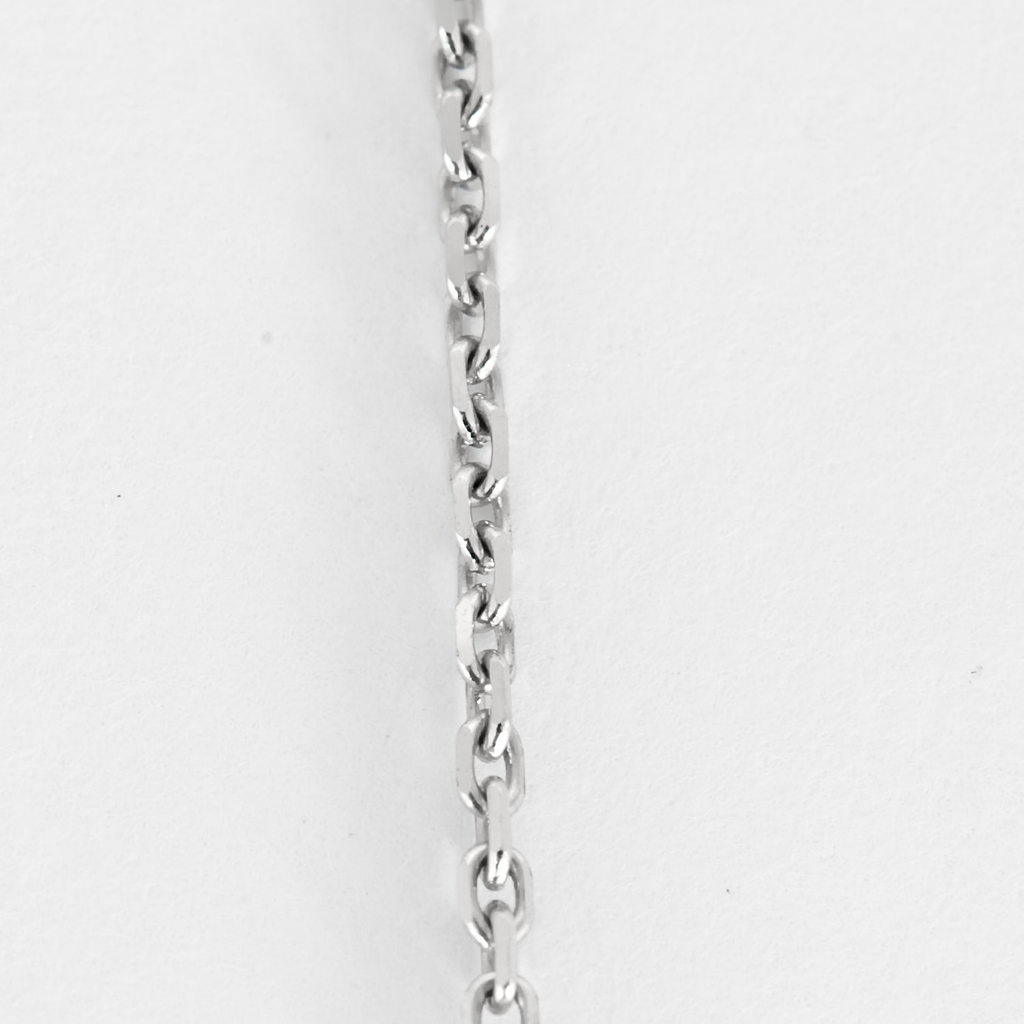 Collier double cercle en or et diamants blanc & cognac.